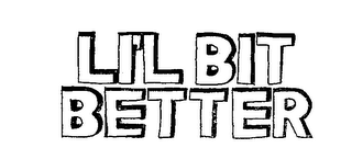 LI'L BIT BETTER logo