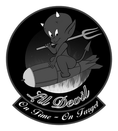LIL DEVIL ON TIME - ON TARGET logo