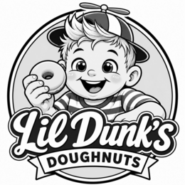 LIL DUNK'S DOUGHNUTS logo