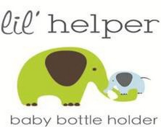 LIL' HELPER BABY BOTTLE HOLDER logo