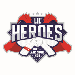 LIL' HEROES MARTIAL ARTS SUPER KIDS logo