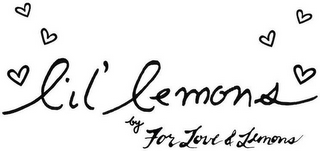 LIL' LEMONS BY FOR LOVE & LEMONS logo