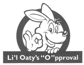 LI'L OATY'S "O"PPROVAL logo