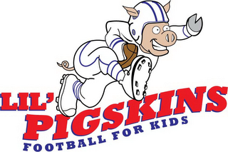 LIL' PIGSKINS FOOTBALL FOR KIDS logo