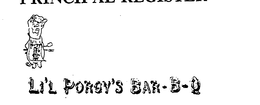 LI'L PORGY'S BAR-B-Q