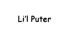 LI'L PUTER logo