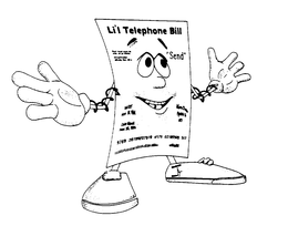LI'L TELEPHONE BILL logo