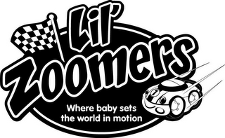 LIL' ZOOMERS WHERE BABY SETS THE WORLD IN MOTION 1 logo