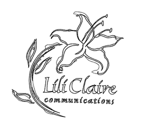 LILI CLAIRE COMMUNICATIONS logo