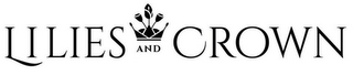 LILIES AND CROWN logo