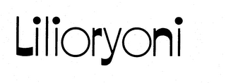 LILIORYONI logo