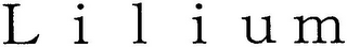 LILIUM logo