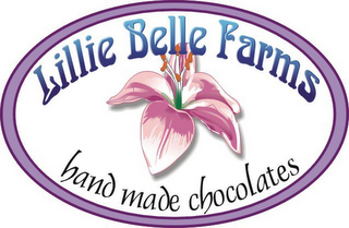 LILLIE BELLE FARMS HAND MADE CHOCOLATES logo