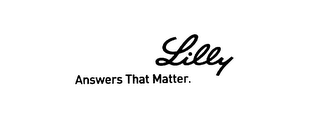 LILLY ANSWERS THAT MATTER. logo