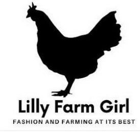 LILLY FARM GIRL FASHION AND FARMING AT ITS BEST logo