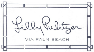 LILLY PULITZER VIA PALM BEACH logo