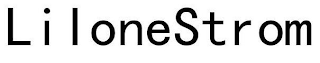 LILONESTROM logo