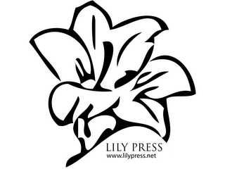 LILY PRESS FLOWER WWW.LILYPRESS.NET logo