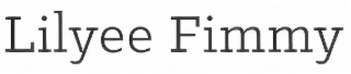 LILYEE FIMMY