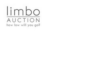 LIMBO AUCTION HOW LOW WILL YOU GO? logo
