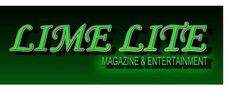 LIME LITE MAGAZINE & ENTERTAINMENT logo