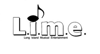 L.I.M.E. LONG ISLAND MUSICAL ENETERTAINMENT logo