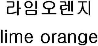 LIME ORANGE logo