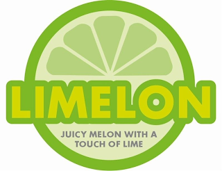 LIMELON JUICY MELON WITH A TOUCH OF LIME logo