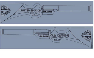 LIMITED EDITION 100% AGAVE OLD CARBINE logo