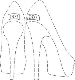LIMITED EDITION, NUMBERED SHOES IN WHICH ONLY ONE PAIR OF SHOES IN EACH SIZE IS MADE AND LABELED WITH A NUMBER BETWEEN "000" AND "999" logo
