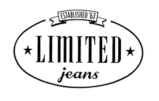 LIMITED JEANS ESTABLISHED '63 logo