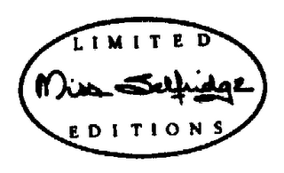 LIMITED MISS SELFRIDGE EDITIONS logo