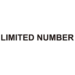 LIMITED NUMBER