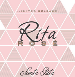 · LIMITED RELEASE · RITA ROSÉ SANTA RITA logo