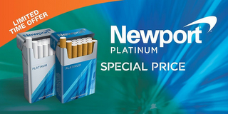 LIMITED TIME OFFER NEWPORT PLATINUM SPECIAL PRICE logo