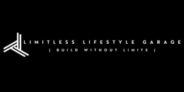 LIMITLESS LIFESTYLE GARAGE BUILD WITHOUT LIMITS logo