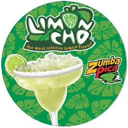 LIMONCHO THE MOST INTENSE LEMON FLAVOR! ZUMBA PICA logo