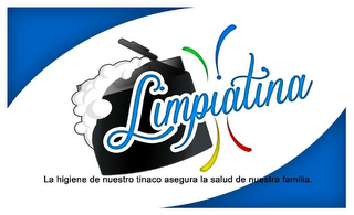 LIMPIATINA LA HIGIENE DE NUESTRO TINACO ASEGURA LA SALUD DE NUESTRA FAMILIA. logo