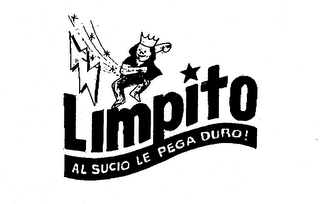 LIMPITO AL SUCIO LE PEGA DURO! logo