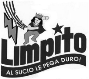 LIMPITO AL SUCIO LE PEGA DURO! logo