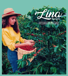 LINA PREMIUM 100% ARABICA COLOMBIAN COFFEE logo