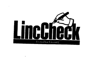LINCCHECK TOTALLY FREE CHECKING logo