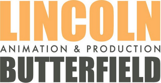 LINCOLN BUTTERFIELD ANIMATION & PRODUCTION logo