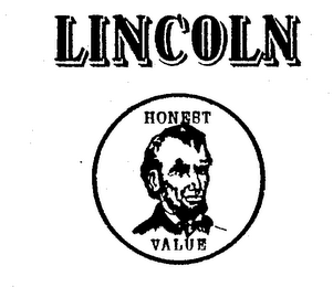 LINCOLN HONEST VALUE logo