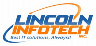 LINCOLN INFOTECH INC. BEST IT SOLUTIONS, ALWAYS!! logo
