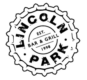 ·LINCOLN PARK· BAR & GRILL EST. 1998 logo
