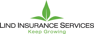 LIND INSURANCE SERVICES KEEP GROWING logo