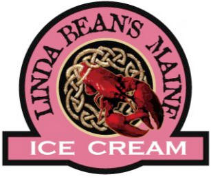 LINDA BEAN'S MAINE ICE CREAM logo