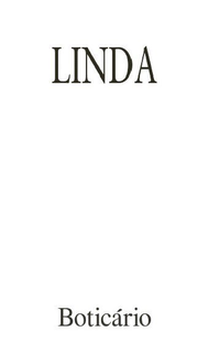 LINDA BOTICÁRIO logo