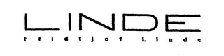LINDE FRIDTJOF LINDE logo